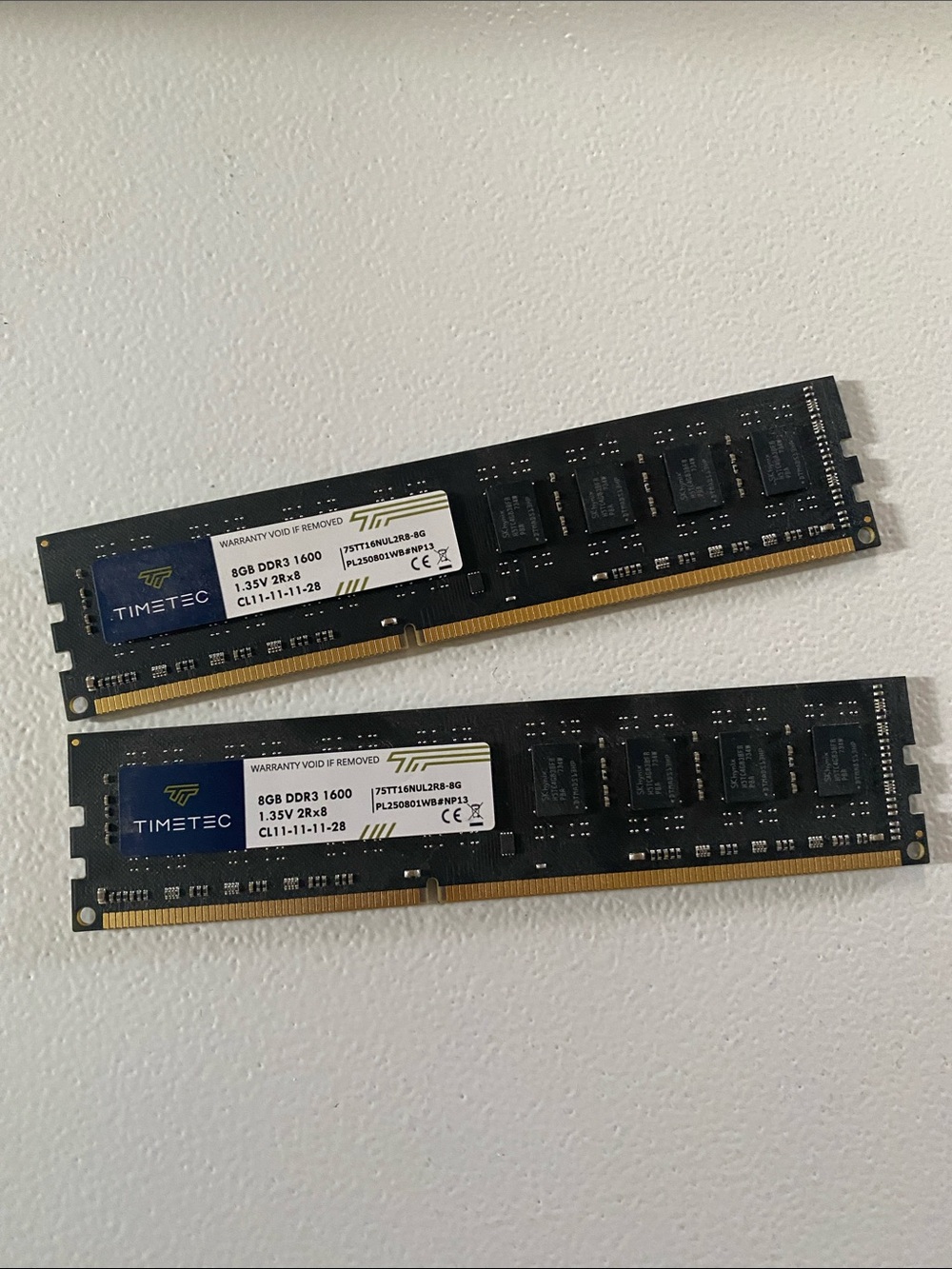 DDR3 1600 mhz 8GB desktop RAM